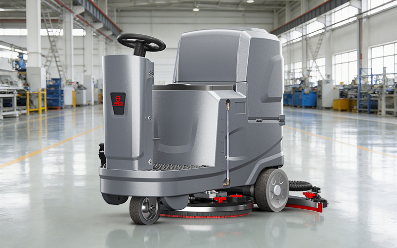 衛(wèi)輝曹阿姨食品：揚(yáng)子駕駛式洗地機(jī)賦能辣椒醬工廠潔凈升級