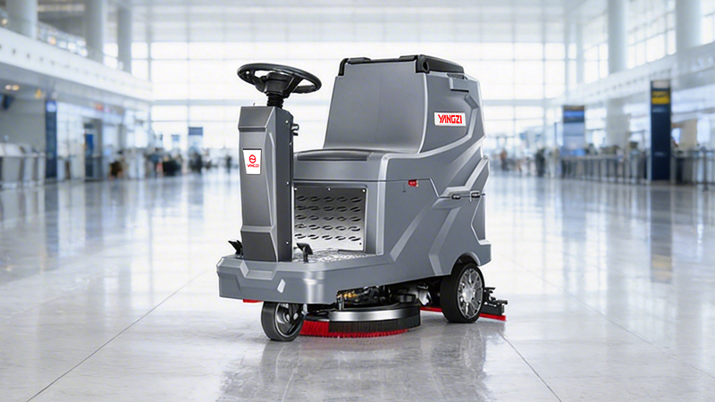 江西冠銳汽車科技有限公司引入揚(yáng)子X5E，7000平工廠地坪清潔全面提速